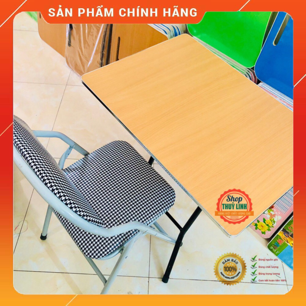 Bộ bàn ghế cỡ lớn 50x70cm đẹp , bền , chắc