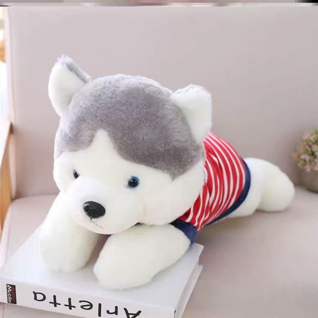 Chó huskey nhồi bông hàng cao cấp