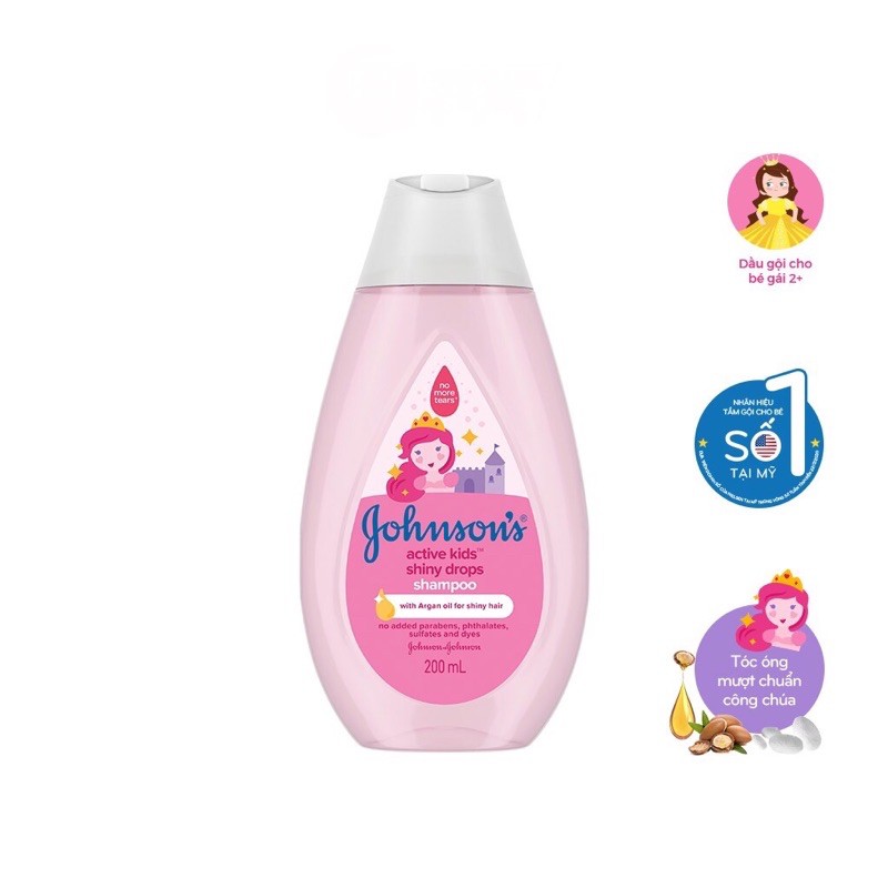 Sữa tắm / Dầu gội Johnson’s Baby Chai 200ml - Dùng cho cả mẹ và bé