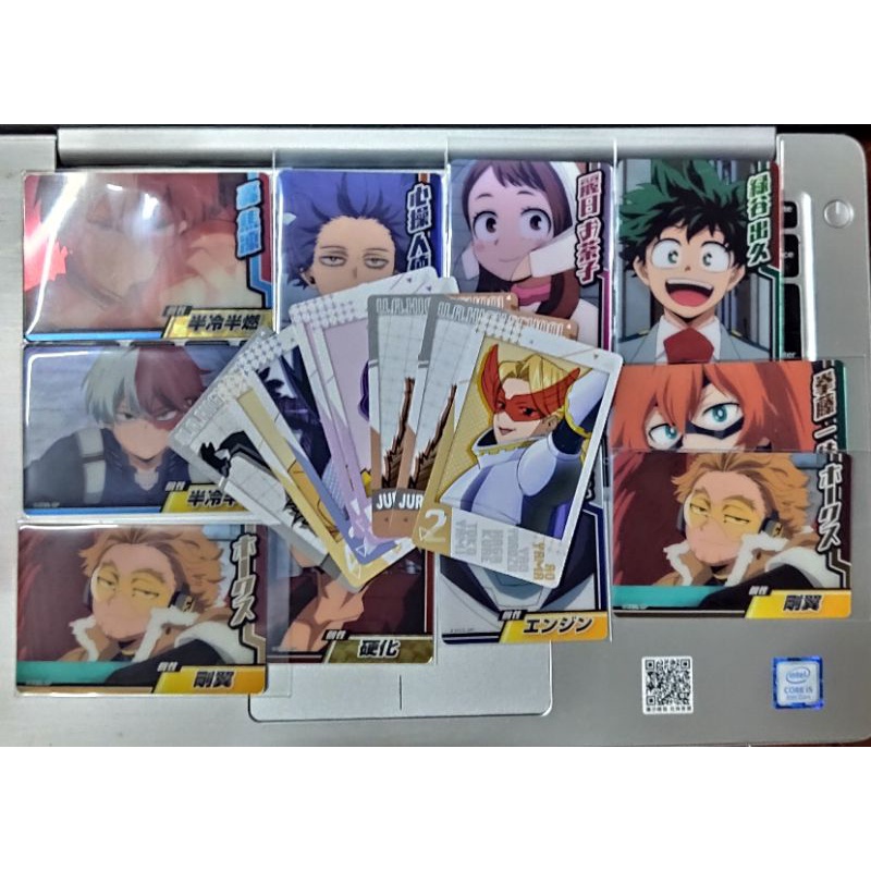Thẻ Snapmide MHA My Hero Academia 3A 3B Neon Metal Card