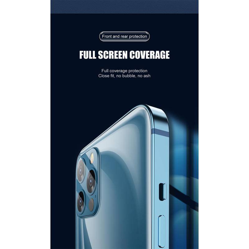 Ốp Điện Thoại Hydrogel Mặt Nhám Bảo Vệ Toàn Diện Cho iPhone 13 12 11 Pro Max Mini X XR XS Max iPhone 7 8 6 6s Plus SE 2020 2022