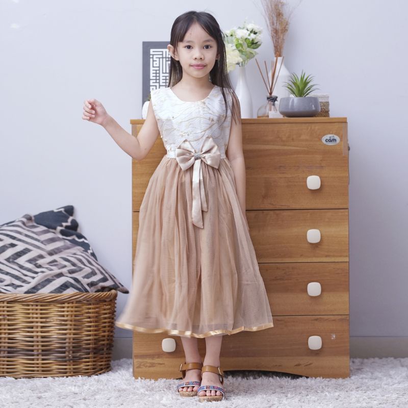 Đầm Dự Tiệc Xinh Xắn Cho Bé Gái