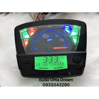 Đồng Hồ Điện Tử Koso Uma Dành Cho DREAM 💥 Mẫu Mới 2019 💥 Siêu Đẹp - Siêu Sịn