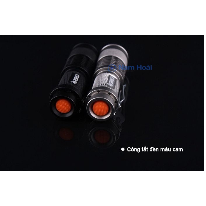Đèn pin siêu sáng mini SK68 CREEQ5 nhỏ gọn