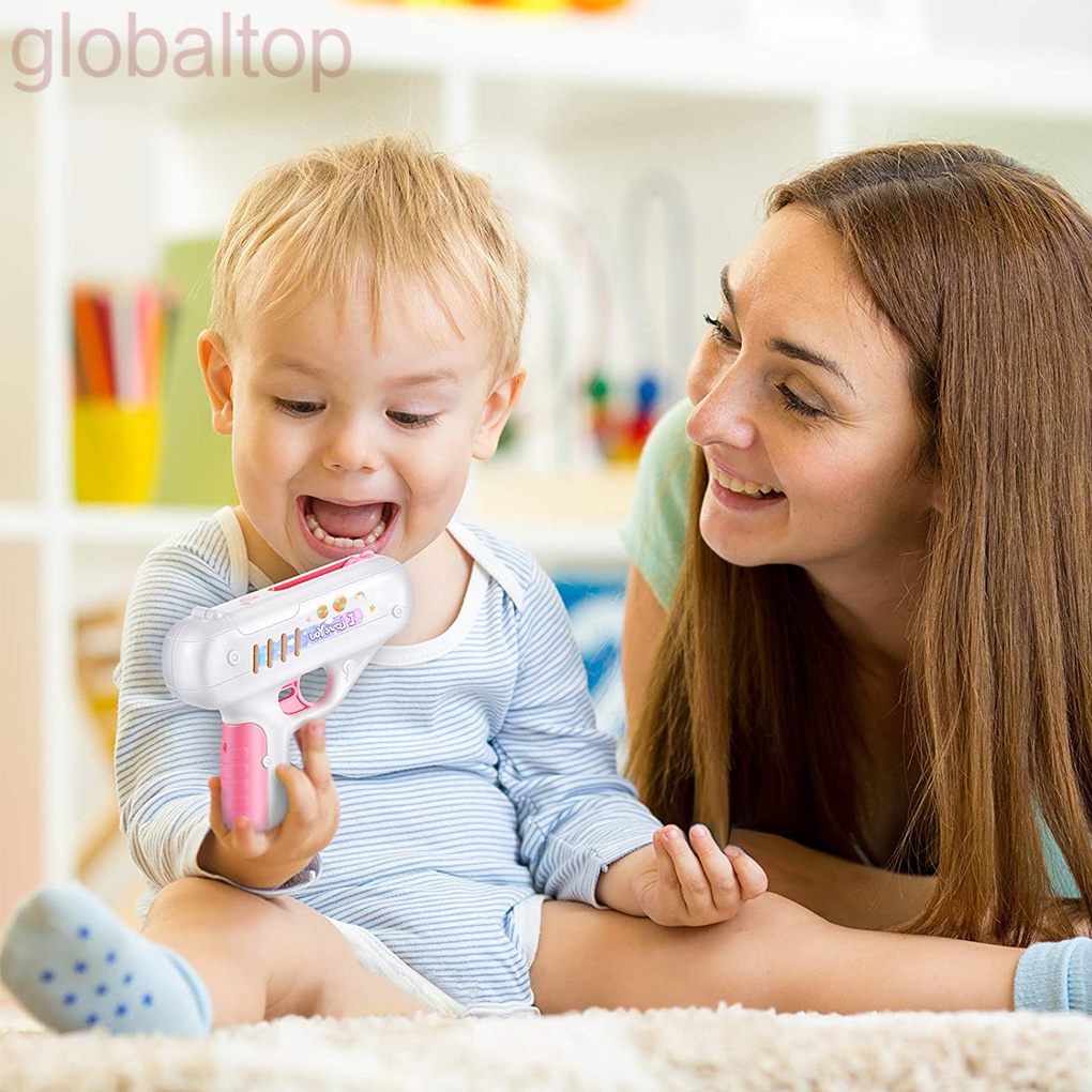 Máy bắn kẹo đồ chơi bằng nhựa cho bé