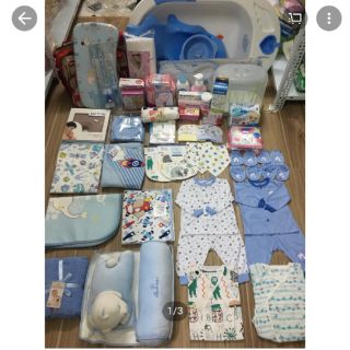 Set Đồ sơ sinh trọn gói cho bé (Blue