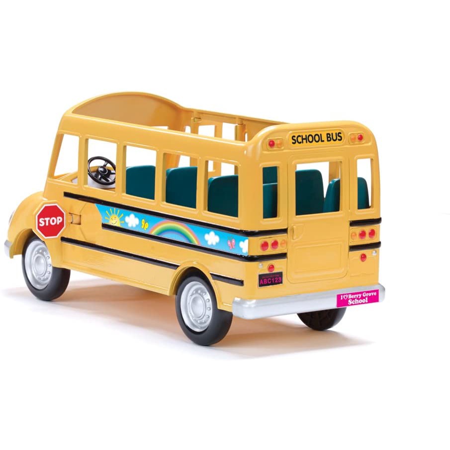 Sylvanian Families Calico Critters Xe Buýt Đưa Đón Học Sinh School Bus