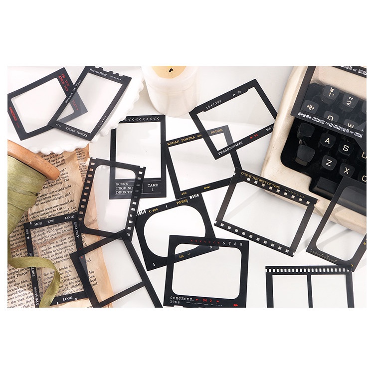 Sticker PET khung hình khung film