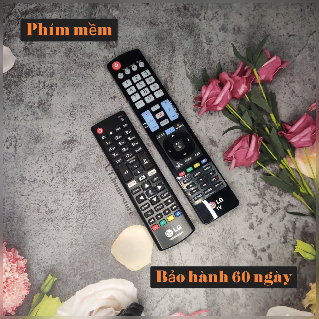 Điều khiển tivi LG, Remote tivi LG smart  (Phím mềm siêu nhạy) Dùng cho mọi model Tv LG