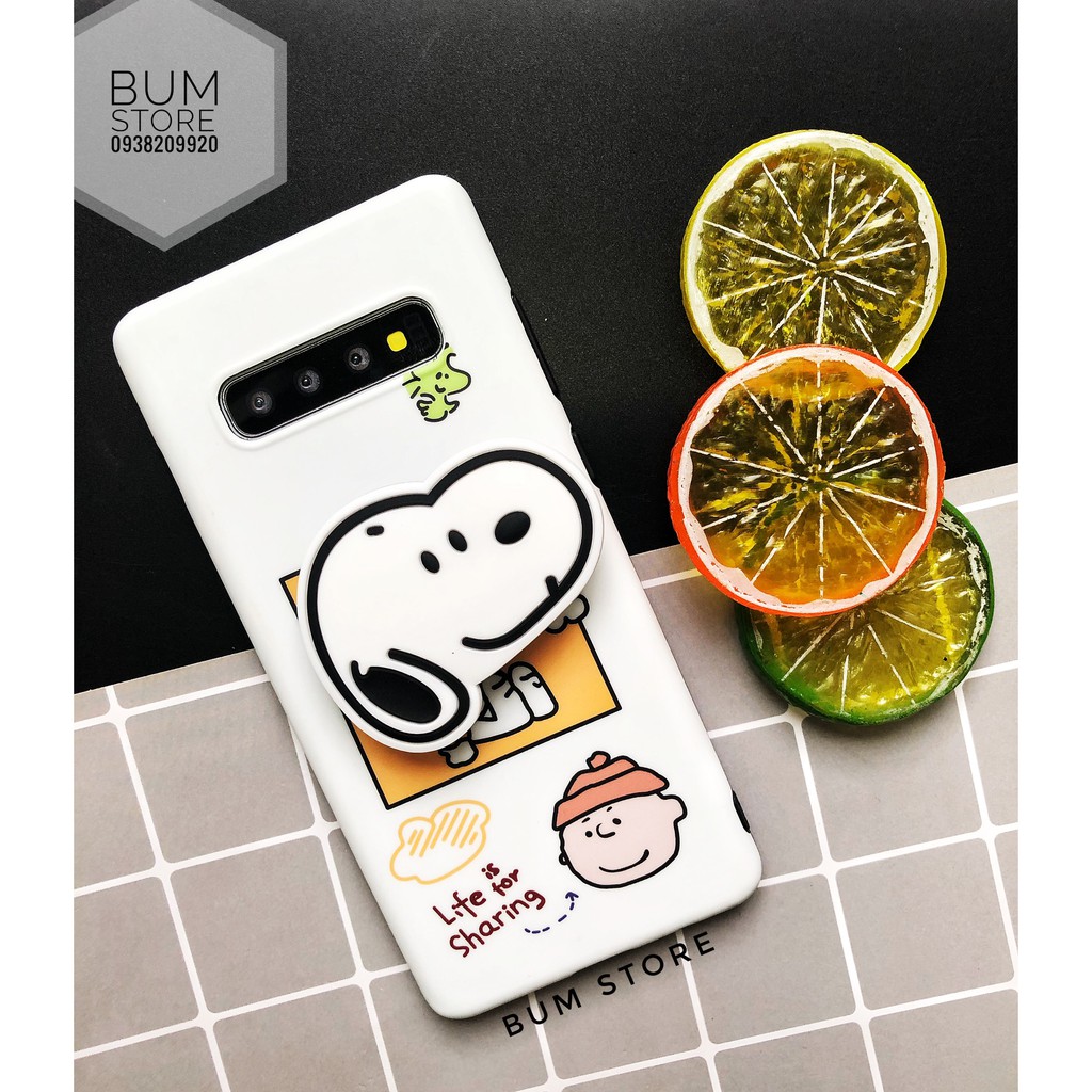 Ốp Lưng Dẻo SNOOPY Samsung Galaxy Note 10 plus / Note 10 / S10 plus / S10 / Note 9 / Note 8 / S9 Plus