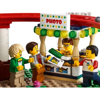 [Hộp cấn móp] 10261 Đồ chơi lắp ráp Iego Creator Roller Coaster - Tàu lượn siêu tốc