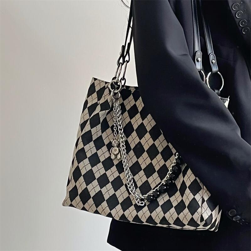 Túi tote Đeo Vai Chất Liệu Vải Bố 2022 Mẫu Mới Đa Năng Thời Trang Dành Cho Nữ