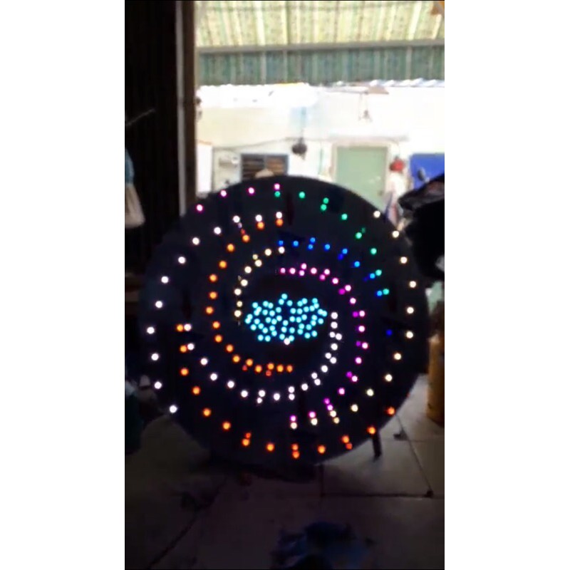Hào quang led full 1m2 bóng 12ly lớn chạy chương trình đặc biệt cao cấp siêu bền đẹp
