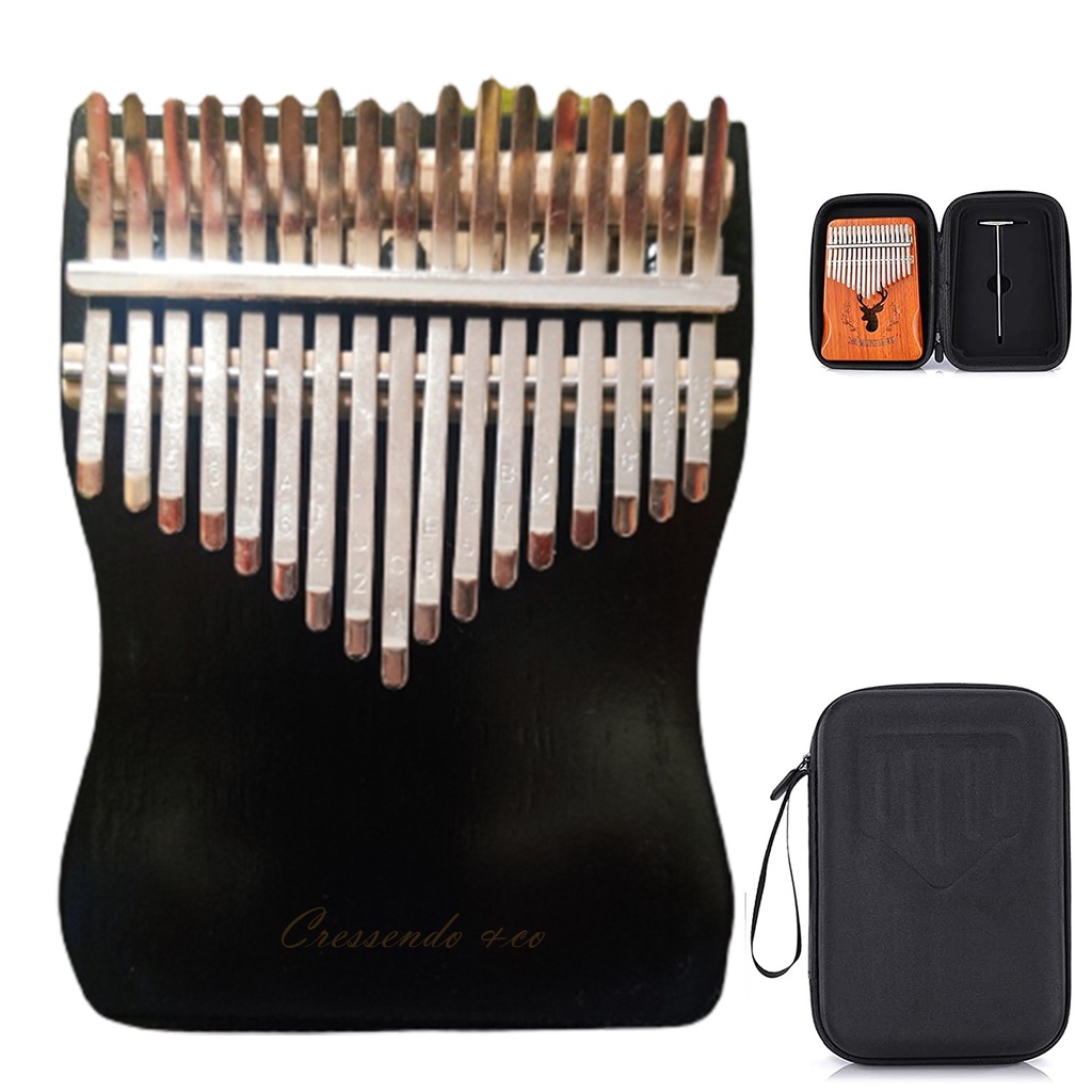 Đàn kalimba 17 phím gỗ đàn hương loại 1 mahogany CRESSENCO -MS1976 Hàng chính hãng