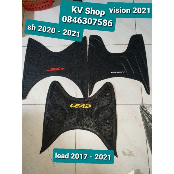 Thảm để chân SH - Lead - Vision ( 2017 - 2021) Hàng Thái Cực Dày Và Đẹp