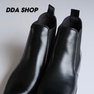 Giày Da Nam Chelsea Boost Cổ Cao Cá Tính