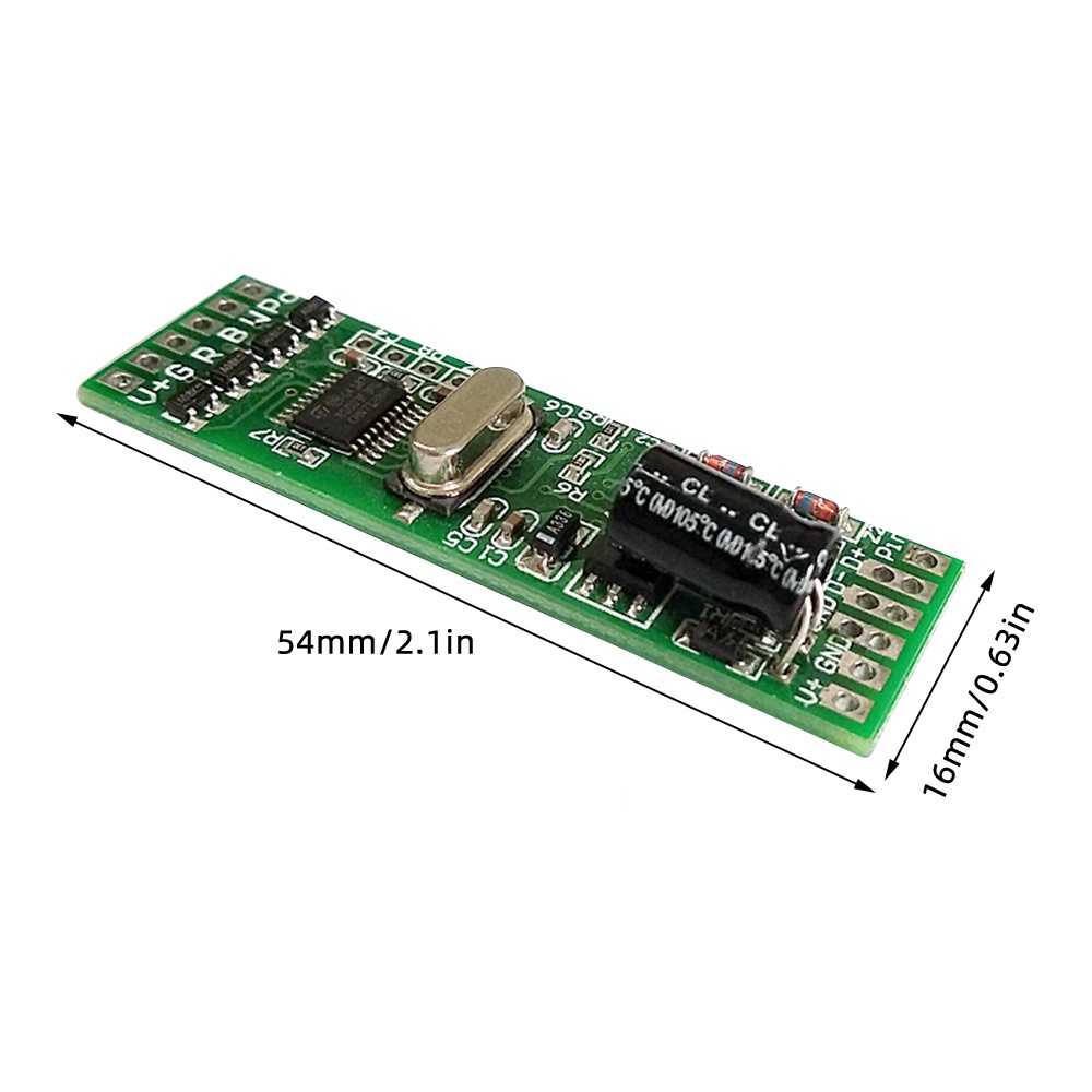 GAQQEE Bảng Mạch Giải Mã Điện Áp 4 Kênh DMX512 DM-113 DC12-24V 2A 192W