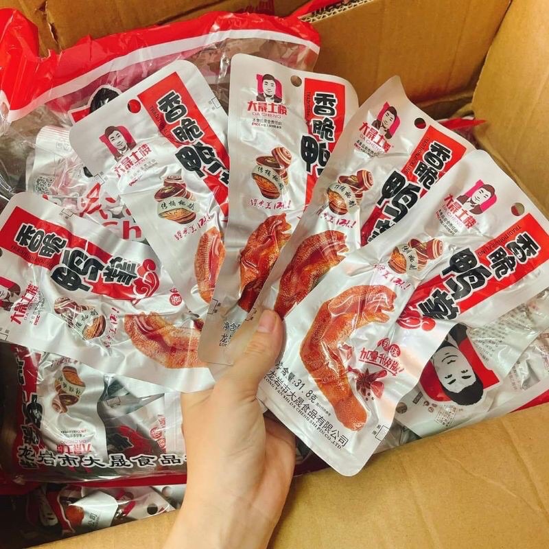 bịch 30 cái chân vịt cay dechang 31.8 gram - Shop chuyên sỉ