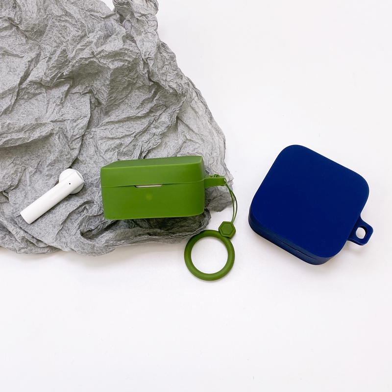 Vỏ bảo vệ hộp sạc tai nghe Bluetooth không dây Xiaomi Air 2 SE 2 kiểu hoạt hình đơn giản