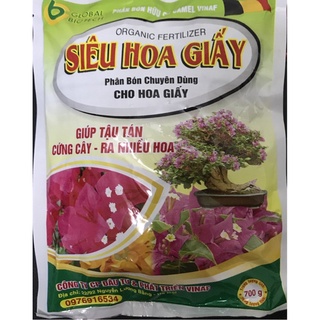 Phân bón chuyên dùng cho hoa giấy, phân bón hữu cơ 700gr