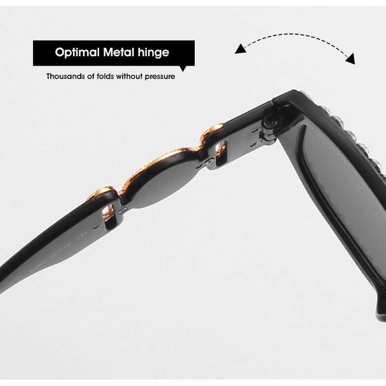 (KIQI-FASHION) COD Kính Mát Gọng Oval Nhỏ Chống Tia Uv400 Phong Cách Châu Âu Thời Trang Sang Trọng Cho Nữ