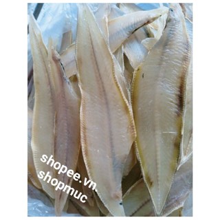500g Khô Cá Lưỡi Trâu  Hàng Cắt Đầu Loại Trung  Thơm Ngon Y Hình