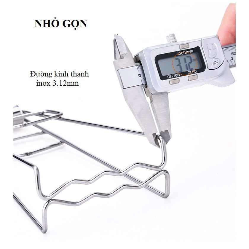 Kẹp nhấc nồi/ nhấc bát đĩa chống nóng inox tiện dụng - Kẹp chống bỏng tay nhà bếp