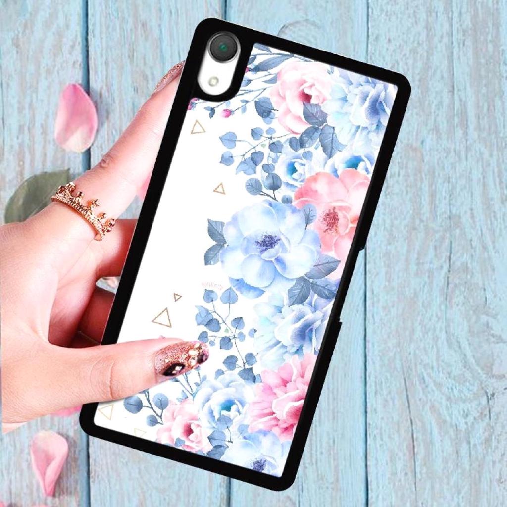 Ốp điện thoại in hình hoa thời trang cho Sony Xperia X Z3 Z5 XZ3 XA Z2 XZ2