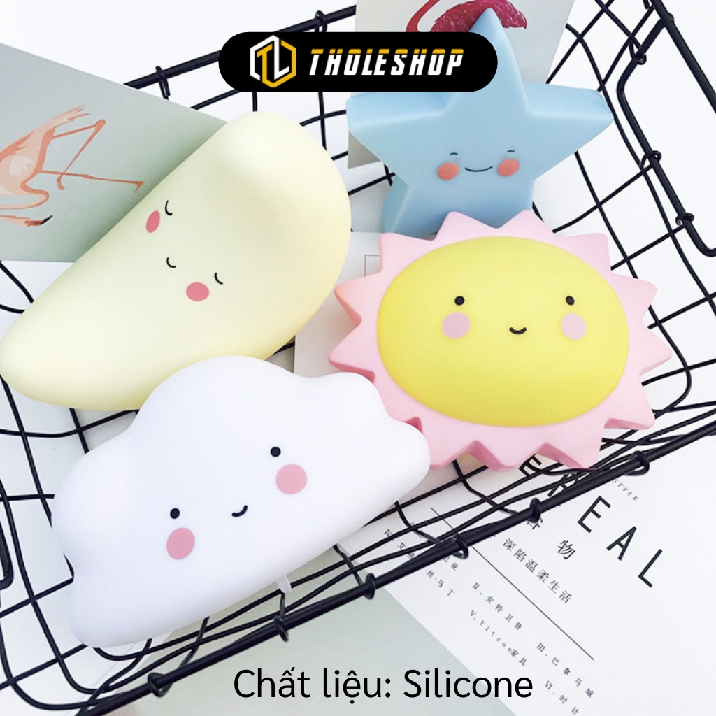 Đèn Ngủ Silicon - Đèn Ngủ Led Hình Thú Đáng Yêu Cho Bé, Trang Trí Căn Phòng 5177