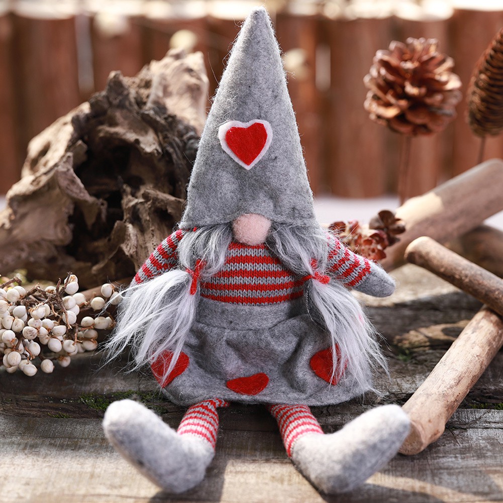Búp Bê Nhồi Bông Hình Ông Già Noel Đáng Yêu