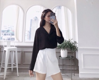 [Q16] Quần giả váy vạt chéo