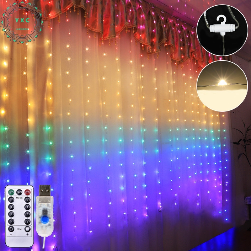 Dây Đèn Led 8 Chế Độ Trang Trí Tiệc