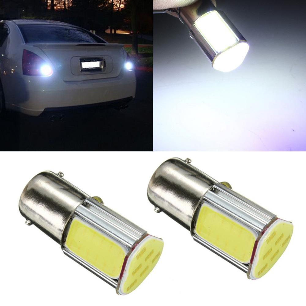 Set 2 Bóng Đèn LED 1156 4 COB DC12V I5U3 Cho Xe Hơi