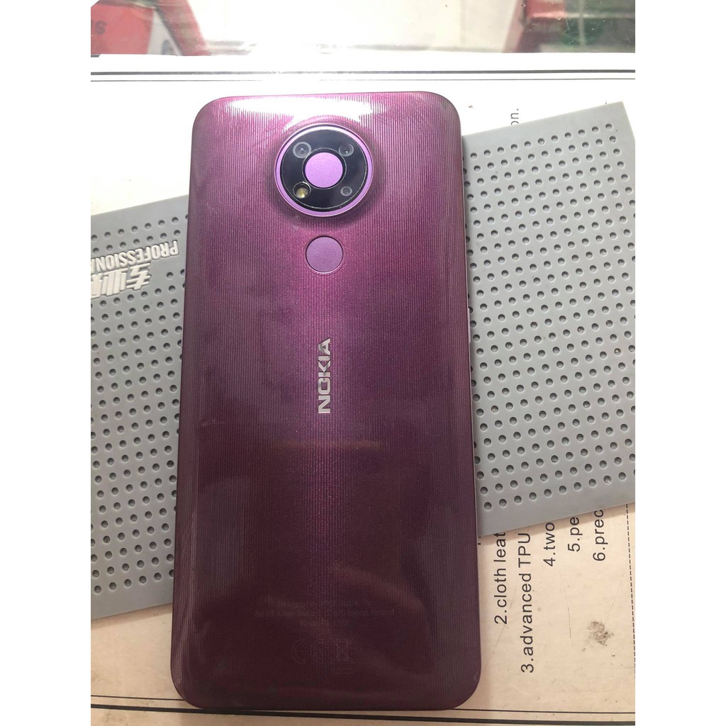 Dán PPF trong suốt chống trầy mặt lưng cho máy Nokia 3.4