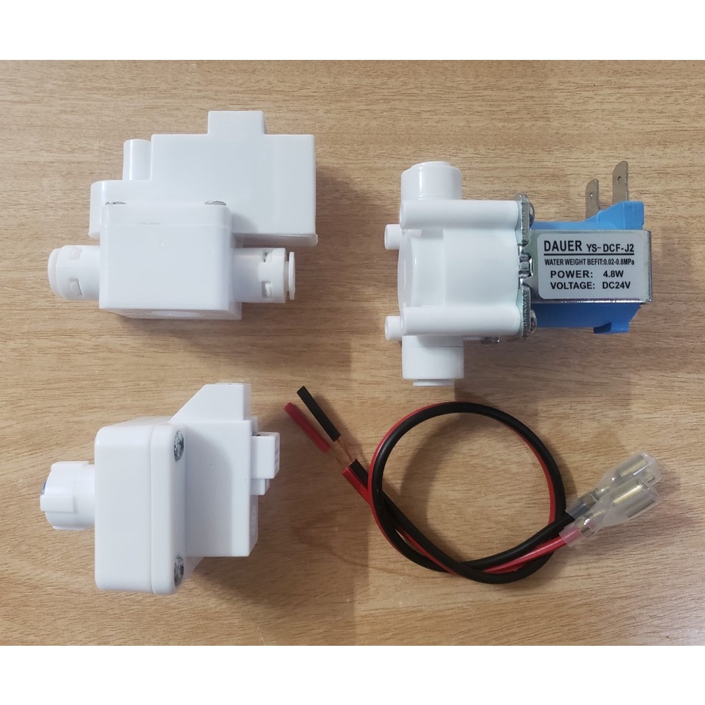 Combo 3 Van Áp Cao/ Van Áp Thấp / Van Điện Từ - Dùng Trong Máy Lọc Nước RO