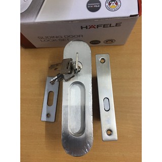 BỘ KHÓA CỬA LÙA  HAFELE 499.65.105 (GIÁ TỐT)