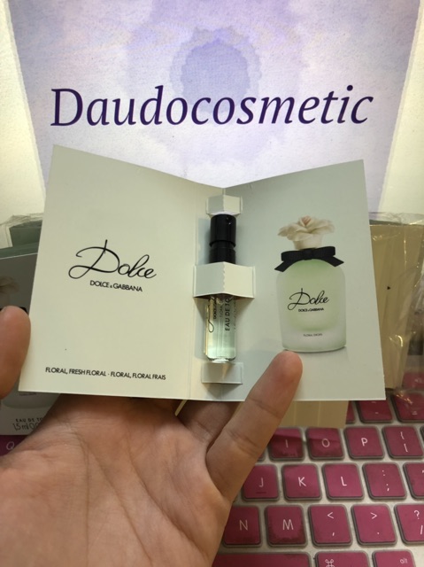 [ vial ] Nước hoa Dolce & Gabbana Dolce D&G Dolce Floral Drops EDT 1.5ml | BigBuy360 - bigbuy360.vn