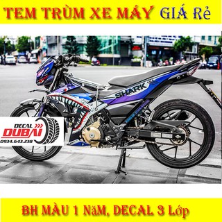 Tem trùm Satria Cá Mập Tím