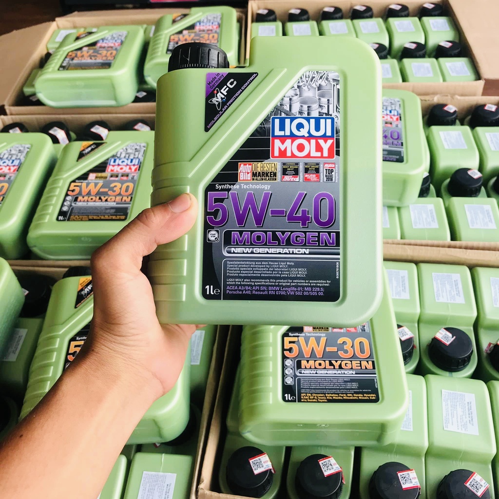 Dầu nhớt Tổng Hợp Xe Tay Ga LIQUI MOLY MOLYGEN 5W40 - CHÍNH HÃNG LIQUI MOLY