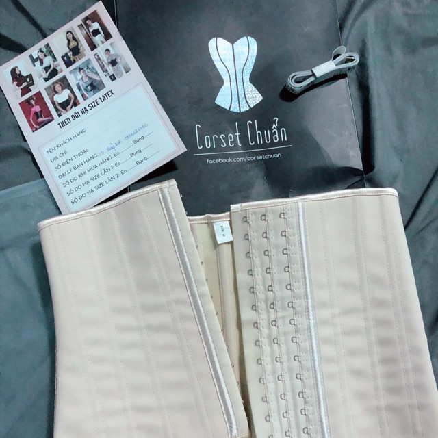 Đai latex size M 27cm màu nude full hộp Đai latex size M 27cm màu nude full hộp Đai latex size M 27c