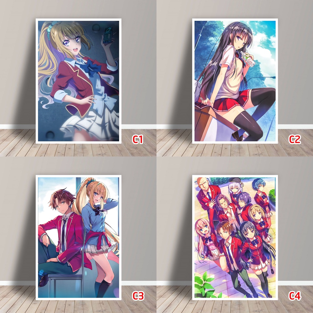 Tấm Postcard Cao Cấp Anime Classroom of the Elite