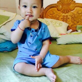 Áo bổ nẹp và quần đùi Lullaby