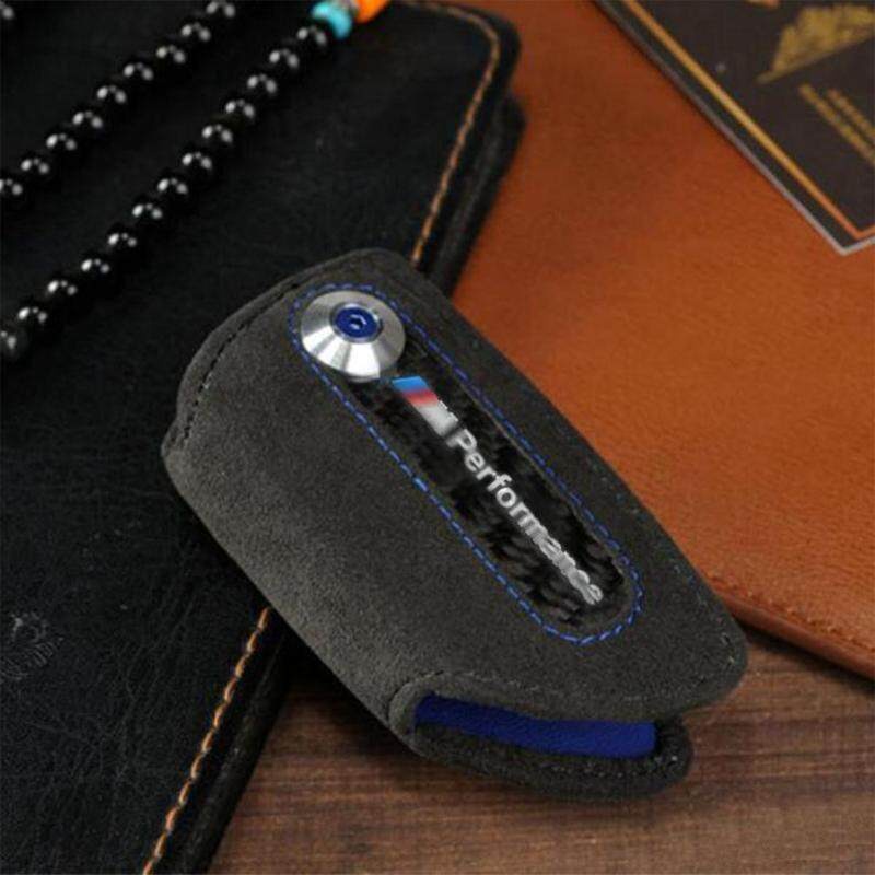 Bao Da Sợi Carbon Bảo Vệ Chìa Khóa Điều Khiển Từ Xa Cho BMW X5 F15 X6 F16 G30 7 G11 X1 F48