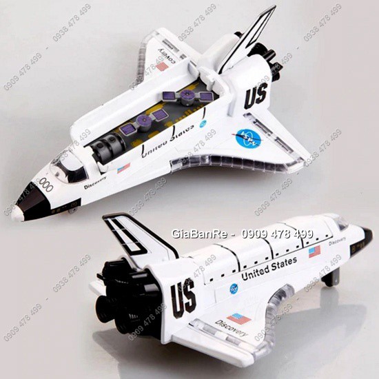 Mô Hình Kim Loại Tàu Vũ Trụ Con Thoi Nasa Discovery – Có Đèn Âm Thanh - 7783