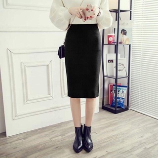 Nhận Order -Chân váy len xẻ Quảng Châu- Tikbook Store