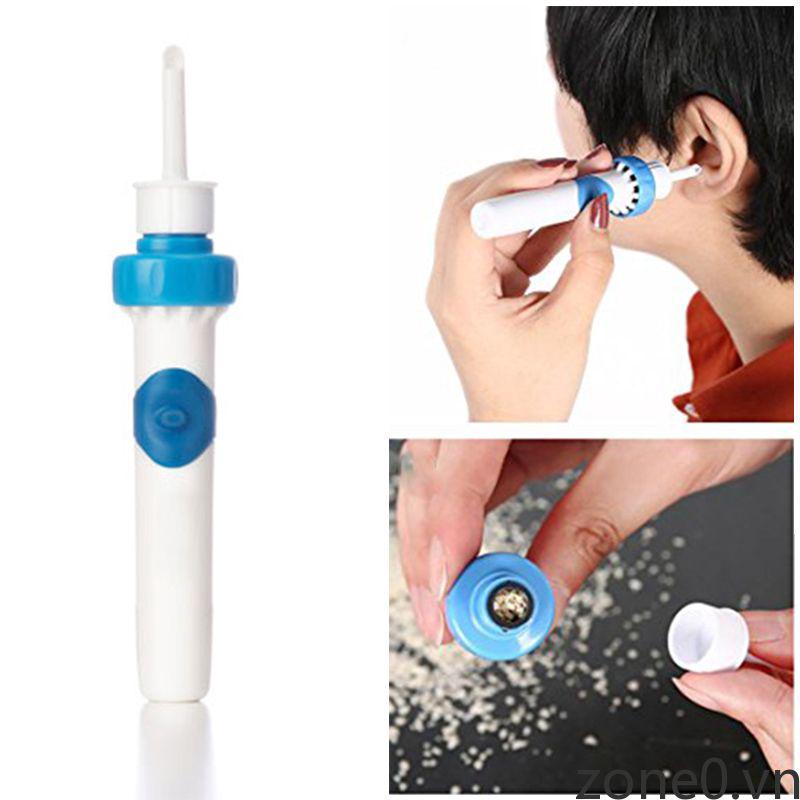 Painless Cordless Electric Ear Wax Remover Viration Cleaner Safety Ear Pick