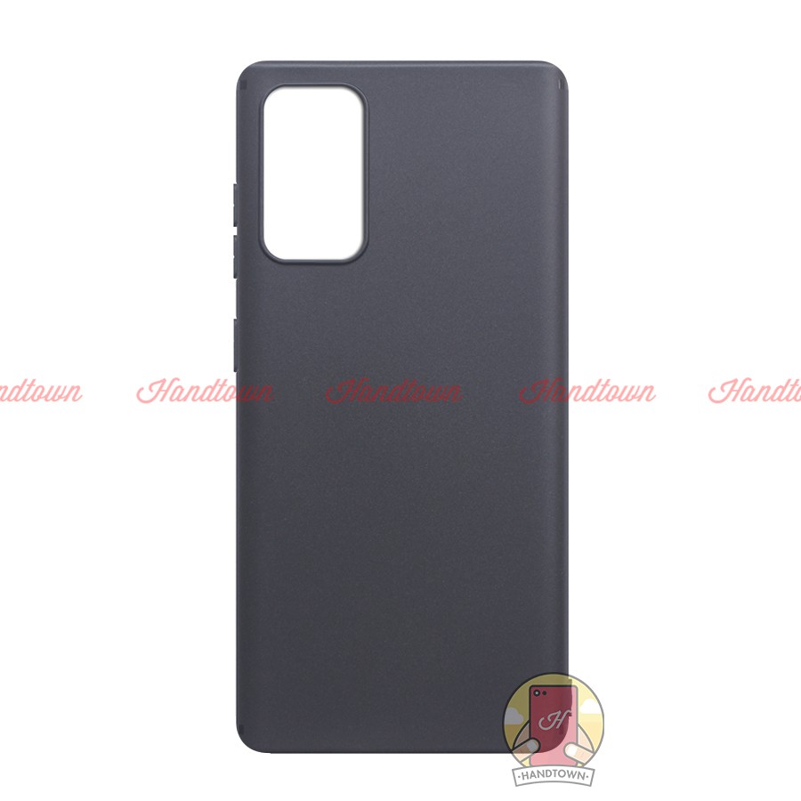 Ốp lưng Samsung Galaxy Note 20 / Note 20 5G / Note 20 Ultra / Note 20 Ultra 5G Silicon Dẻo Đen và Trong Suốt Cao Cấp