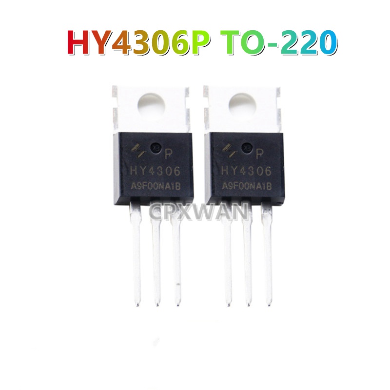TO-220 HY4306 HY4306P 5 chiếc TO220 60V / 230A Biến tần N-kênh MOSFET bóng bán dẫn pxa