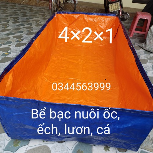 Bể bạt nuôi cá cảnh , ốc , ếch , lươn 4*2*1- 3*2*1- 2*1*1 - 3*1*1- 2x2x1