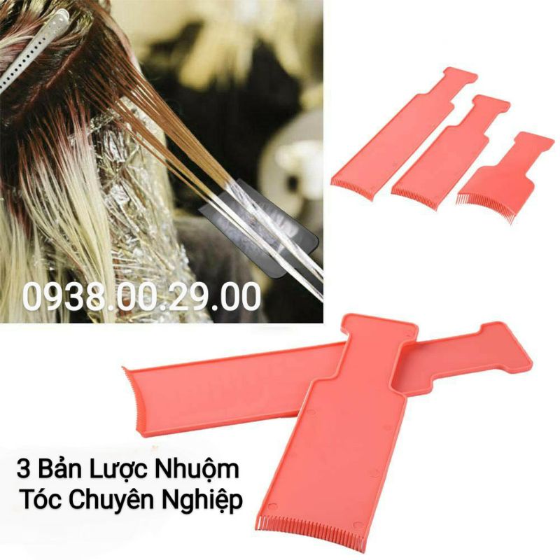 Dụng Cụ Nhuộm Tóc Ombre Balayage Loại Tốt, Bản Nhuộm Tóc Highlight, Palette Nhuộm Tóc Chuyên Nghiệp.
